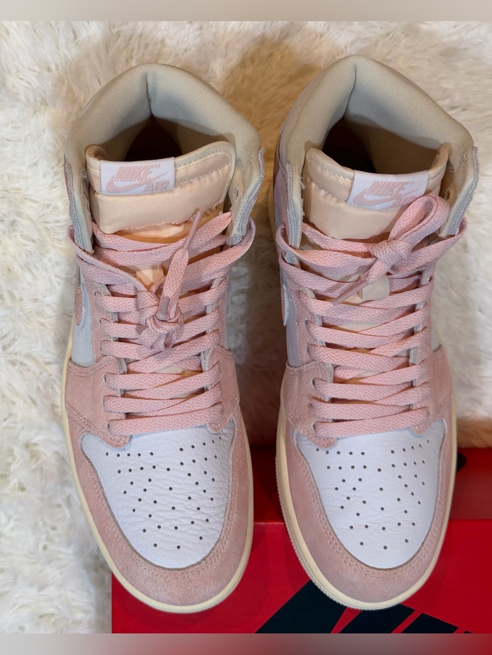 Women’s Jordan 1 Retro High OG Washed Pink - Size 11 - FD2596-600 - Picture 9 of 13
